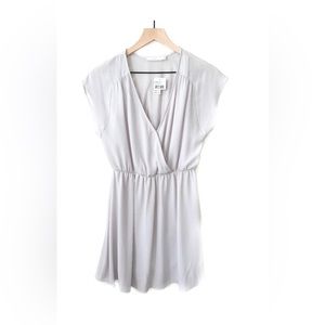 Lush Light Grey Flowy Dress